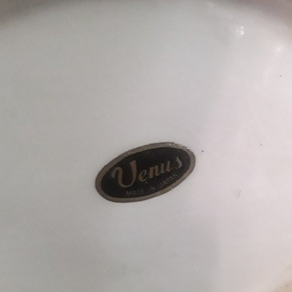 Vintage Ceramic Watering Can Planter with Raised Floral Motif and Silk Flowers - Picture 6 of 6